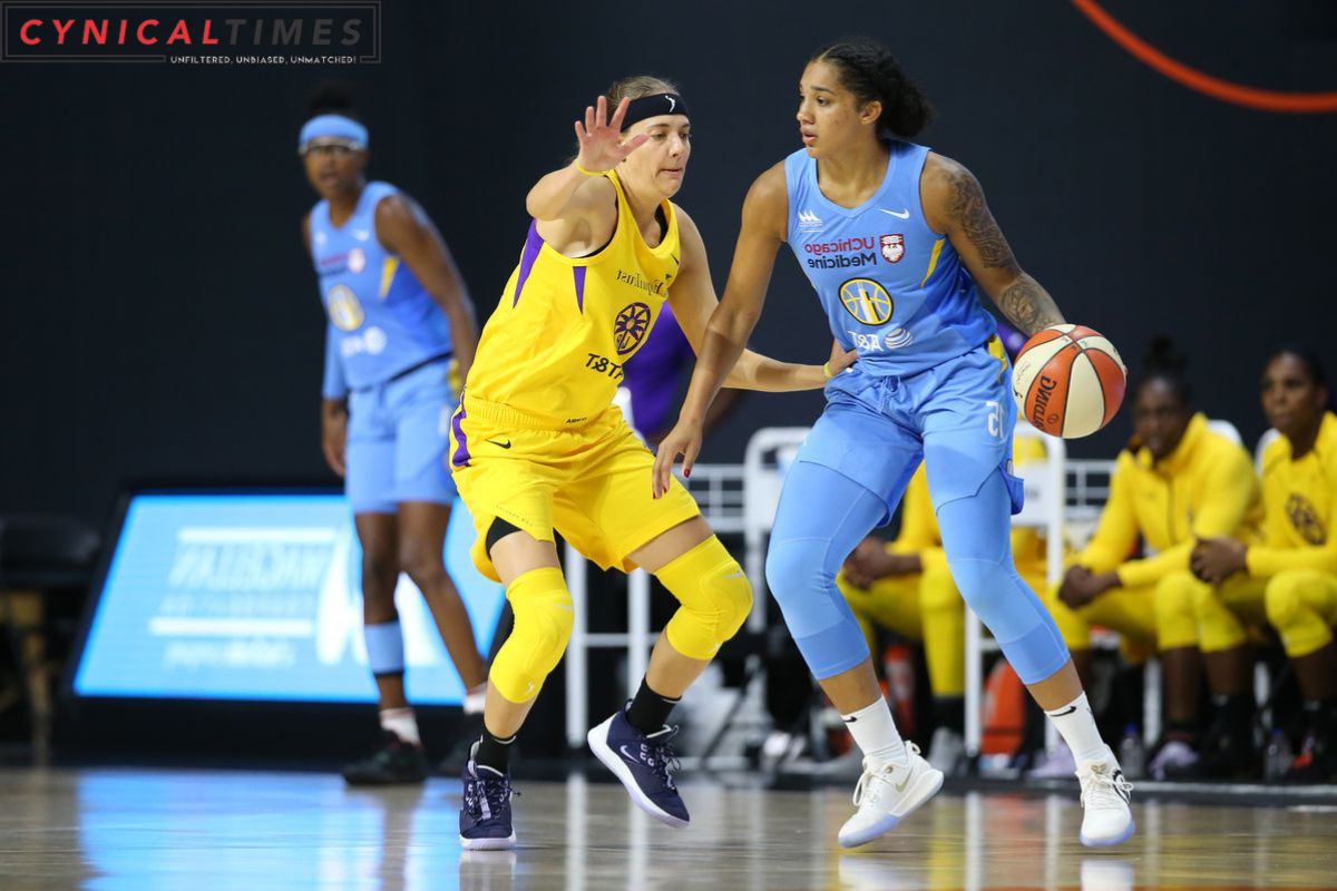 Los Angeles Sparks and Chicago Sky