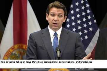 Ron DeSantis Takes on Iowa State Fair Campaigning, Conversations, and Challenges (2)
