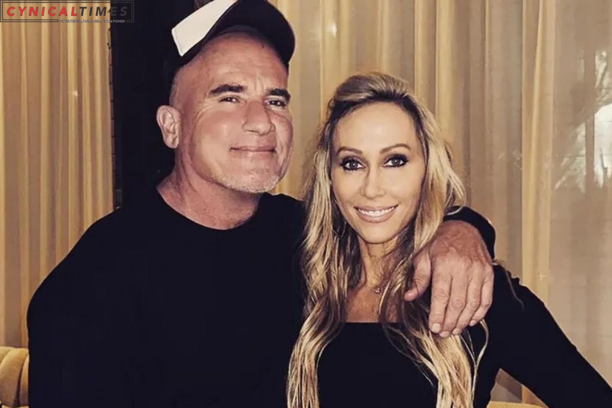 Tish Cyrus and Dominic Purcell Wedding