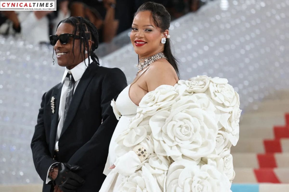 Rihanna and A$AP Rocky Welcome Riot Rose