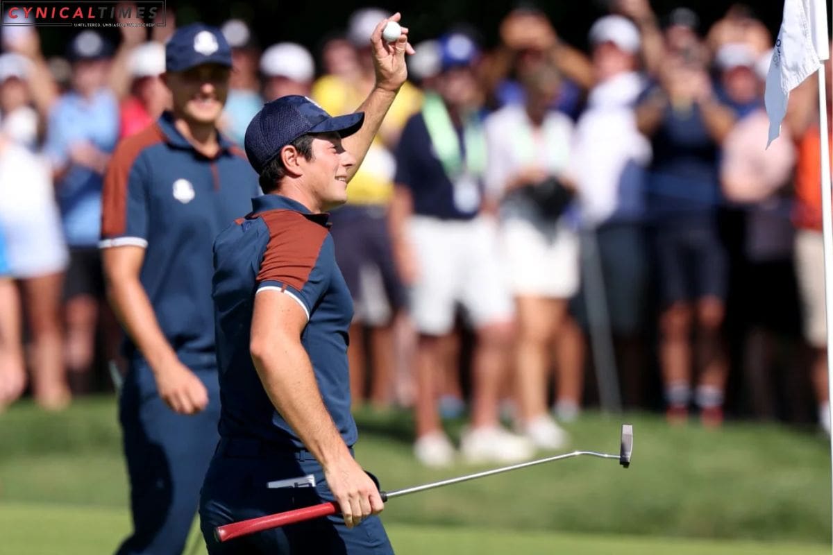 Viktor Hovland Stunning Ryder Cup Ace