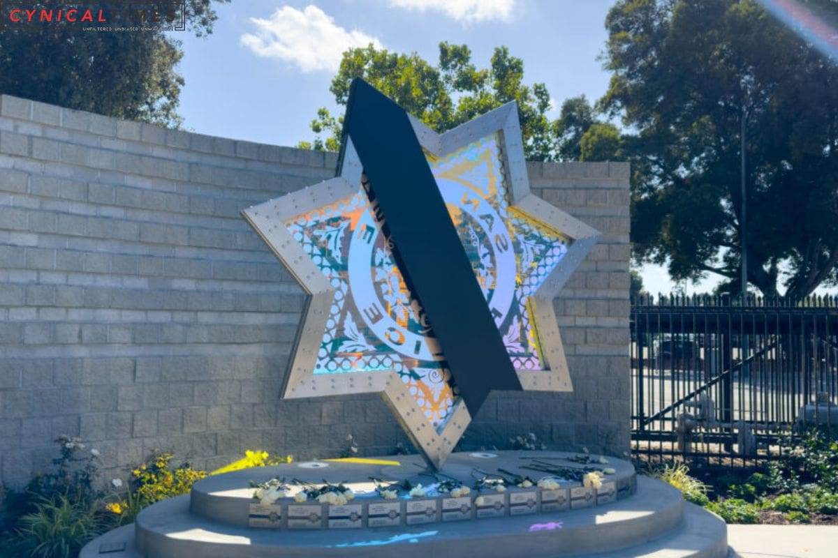 San Jose Police Department Monument