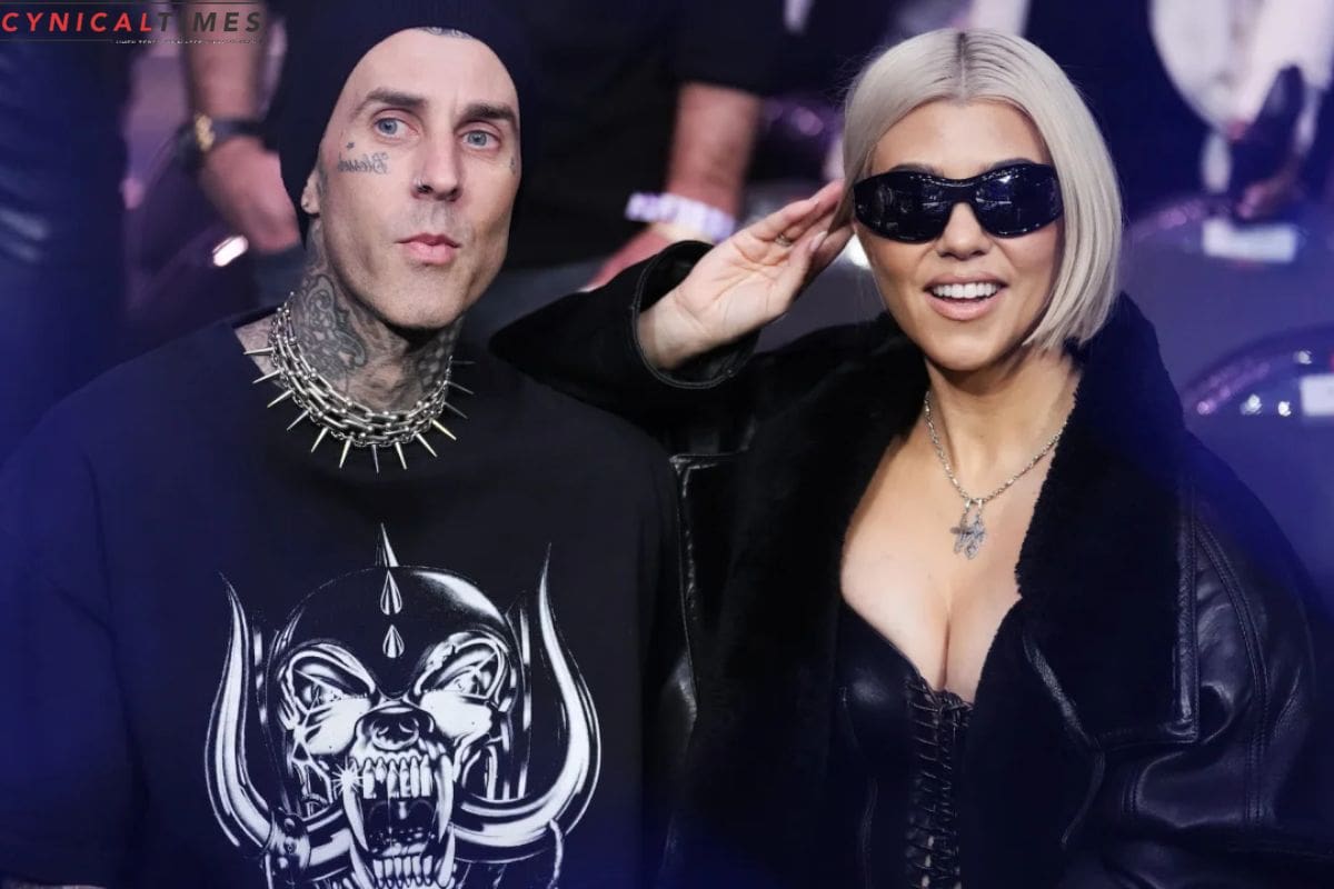 Kourtney Kardashian and Travis Barker