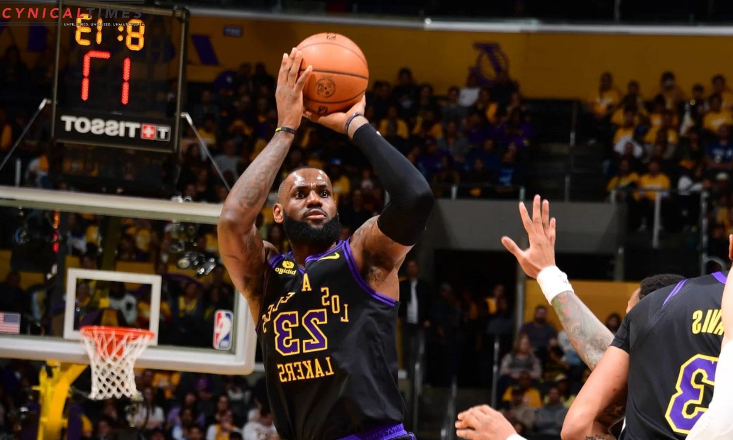 LeBron James Makes Hoops History