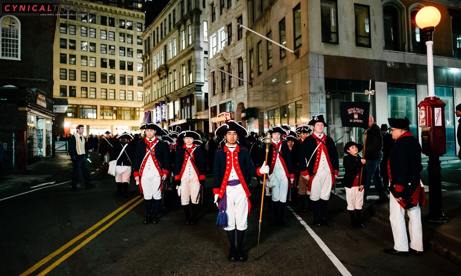 Boston Grand 250th Tea Party Reenactment