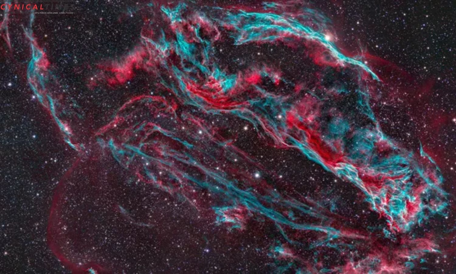 Cosmic Ballet Veil Nebula