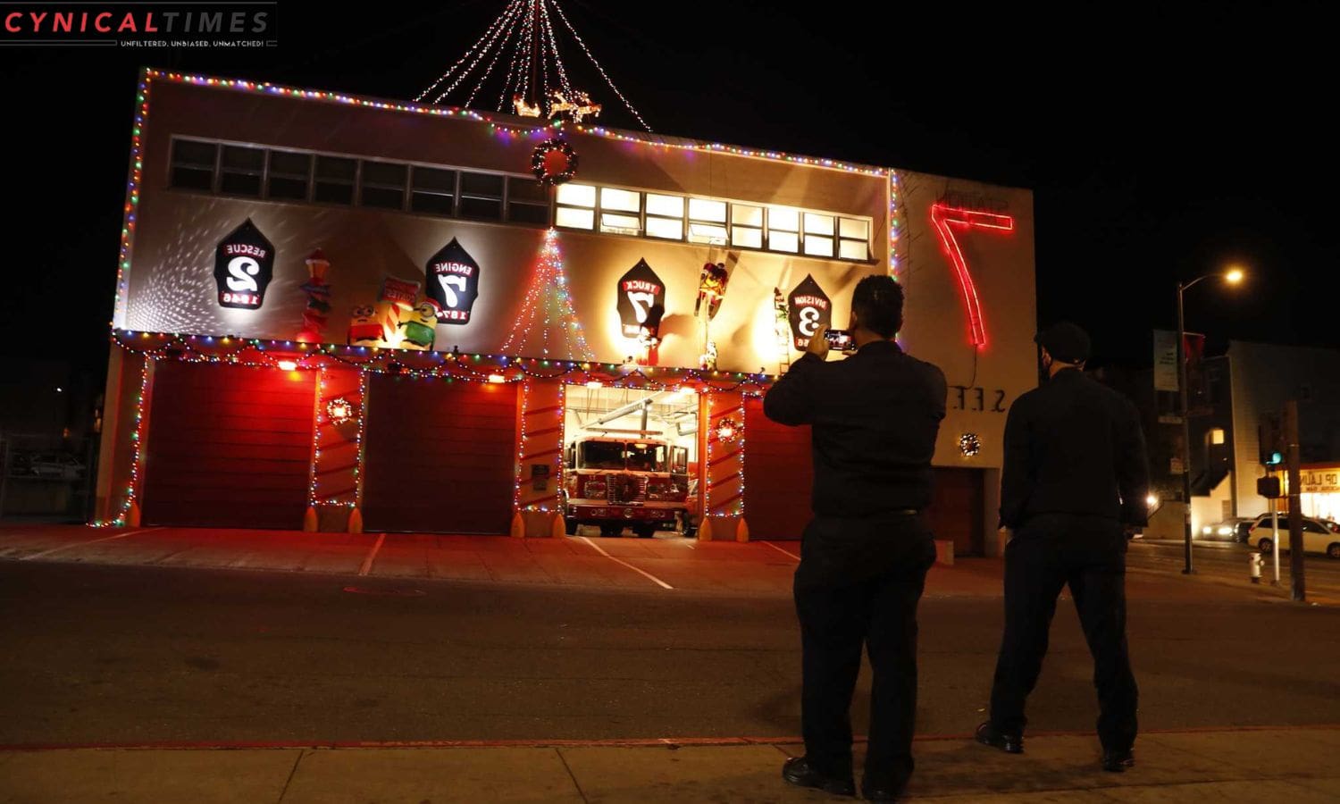 Festive Face Off San Francisco Fire Stations