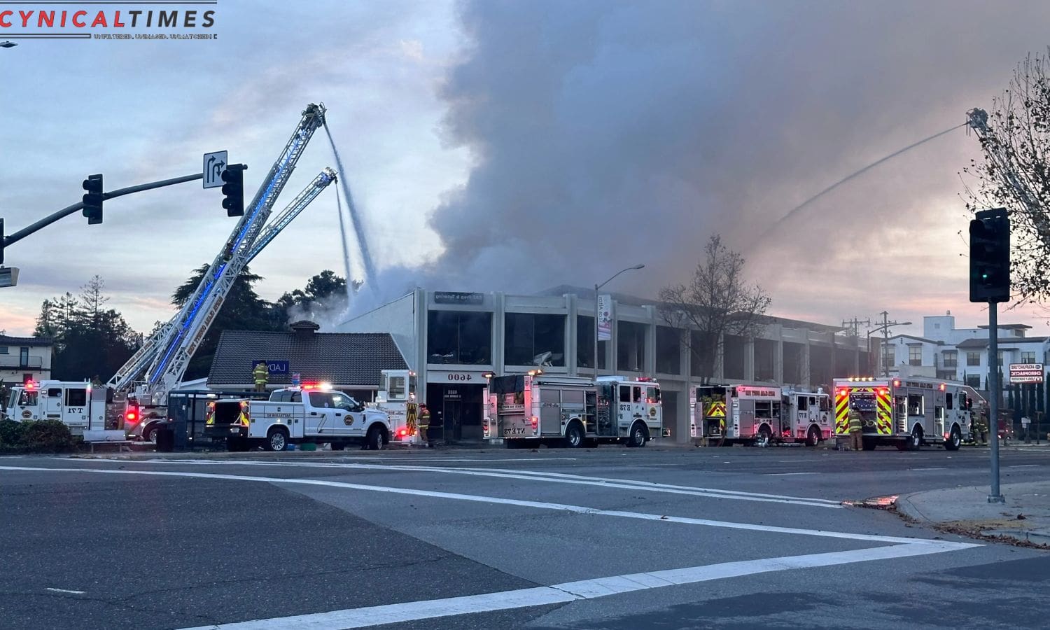 Los Altos Fire Prompts Extended Road Closure