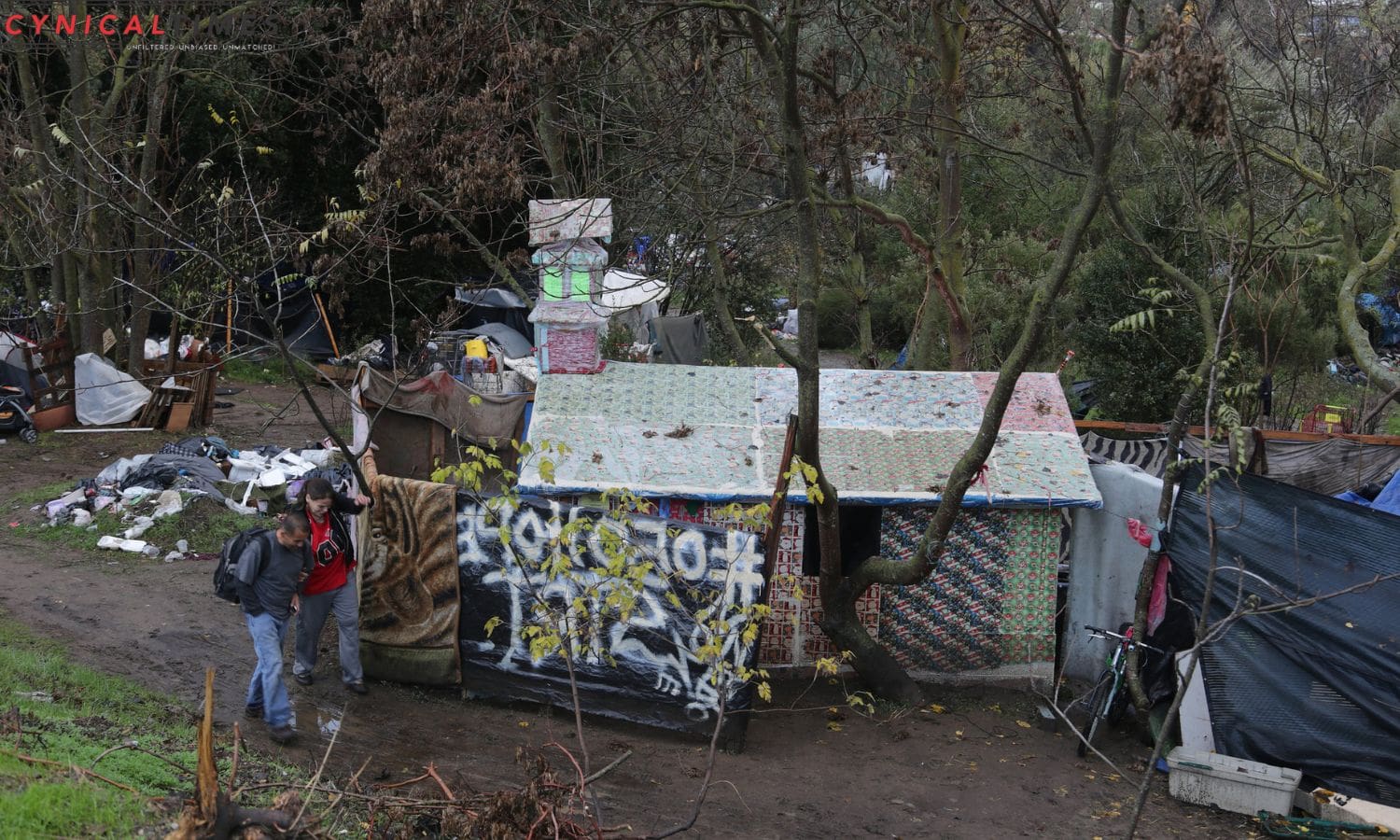 San Jose Homeless Camp Fire