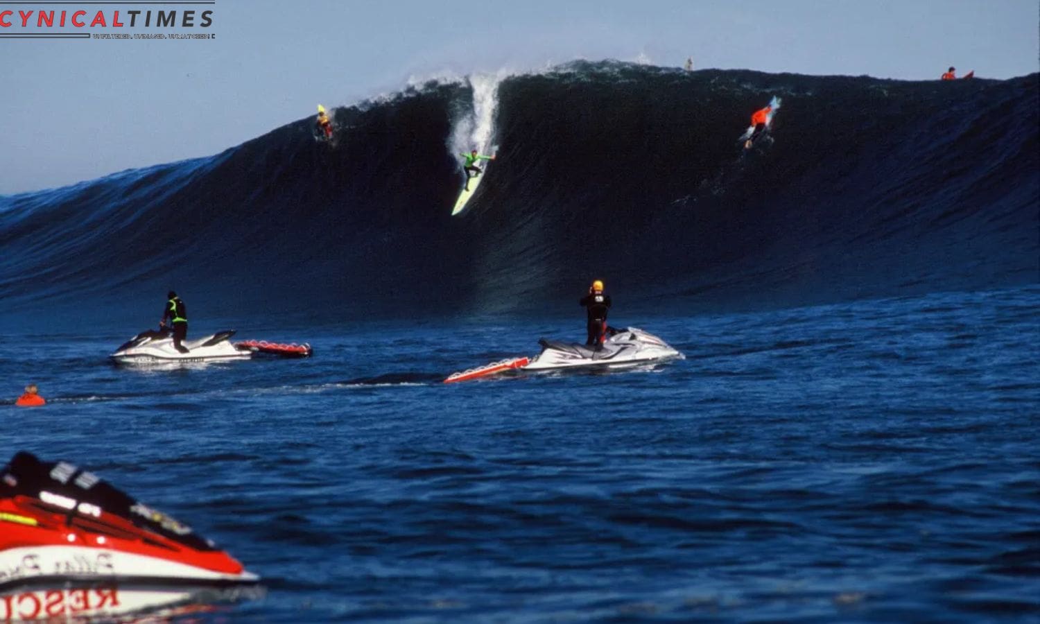 Surfers Await Northern California Mavericks