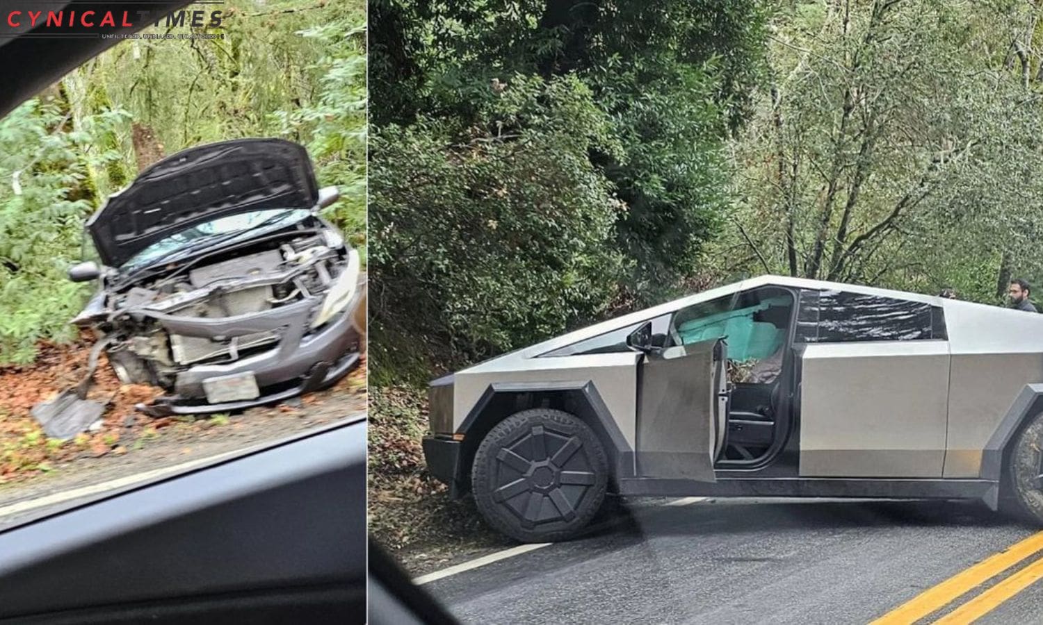 California Collision Tesla Cybertruck