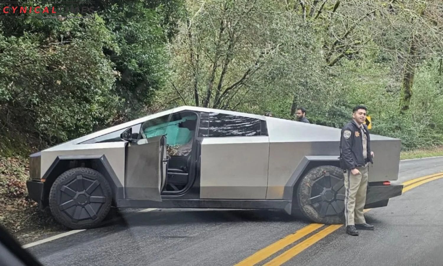 California Collision Tesla Cybertruck