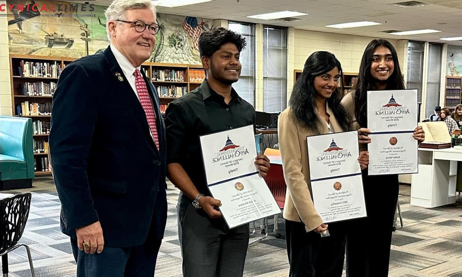 Congressional Recognition for San Jose Teens