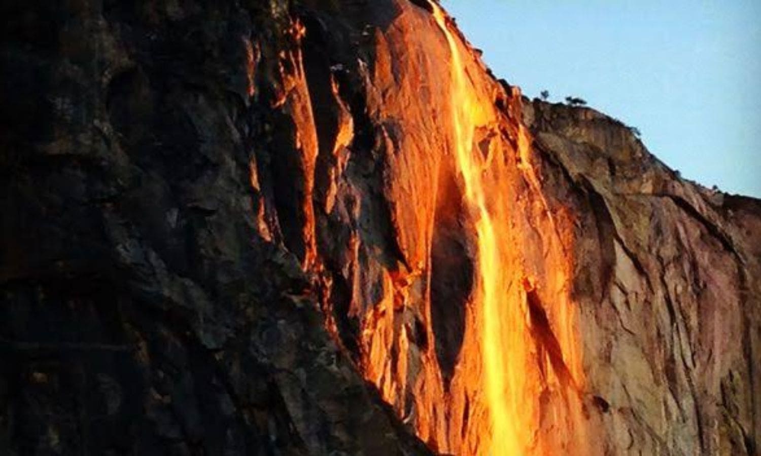 Firefall Event in California National Park