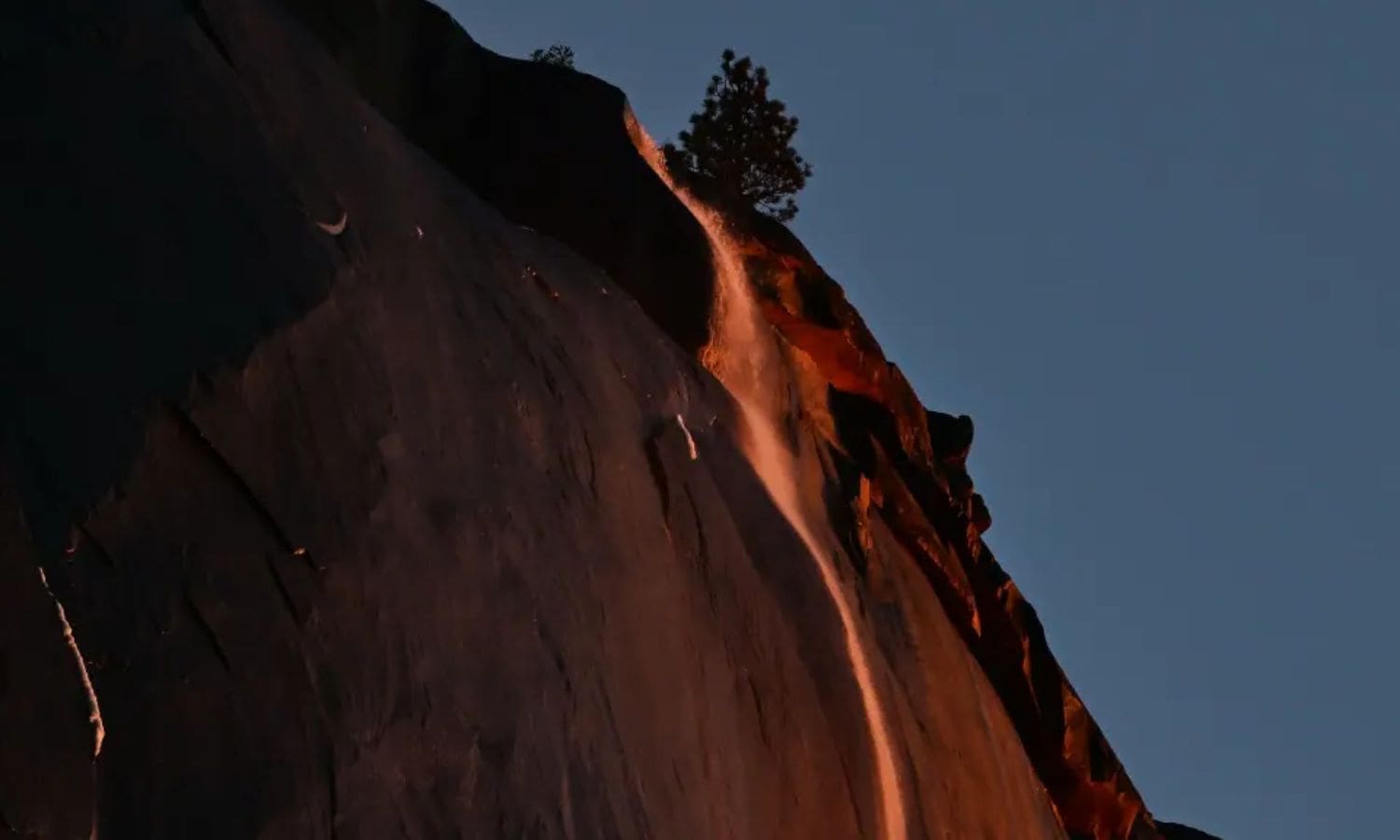 Firefall Event in California National Park