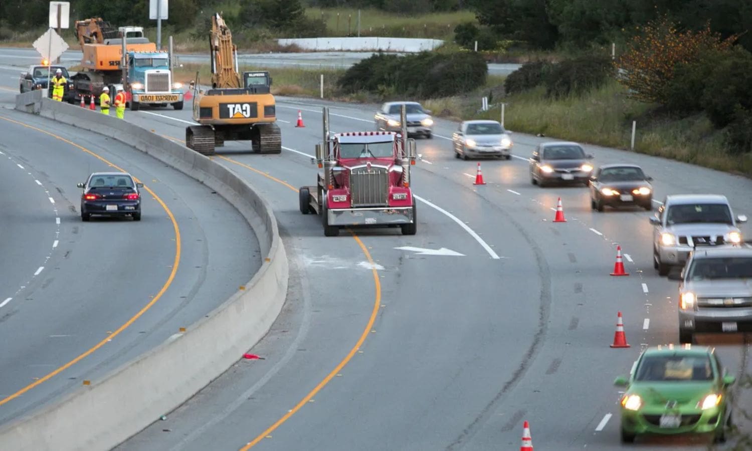 Maintenance on a 13 Mile Stretch of Hwy 101