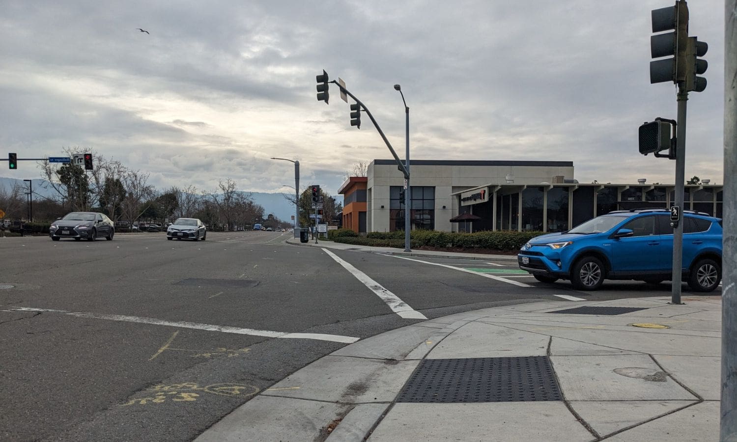 Safety on Cupertino Bollinger Road