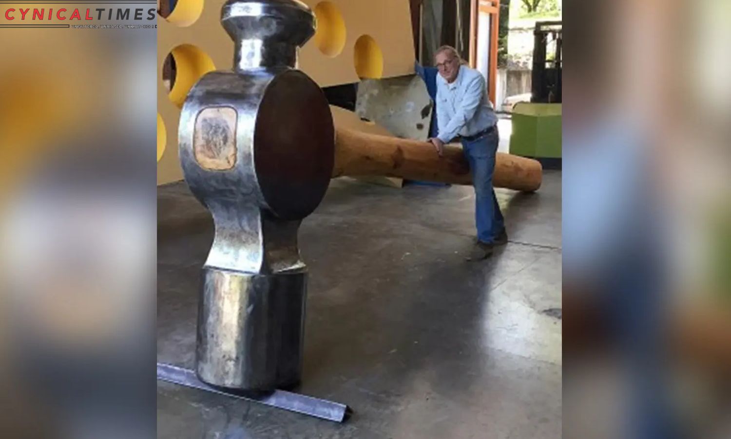 San Jose Artist 600 Pound Metal Sculpture