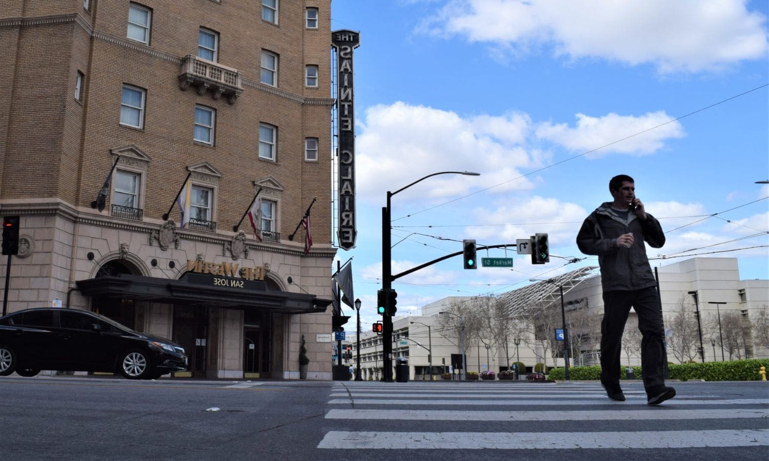 San Jose Records First Pedestrian