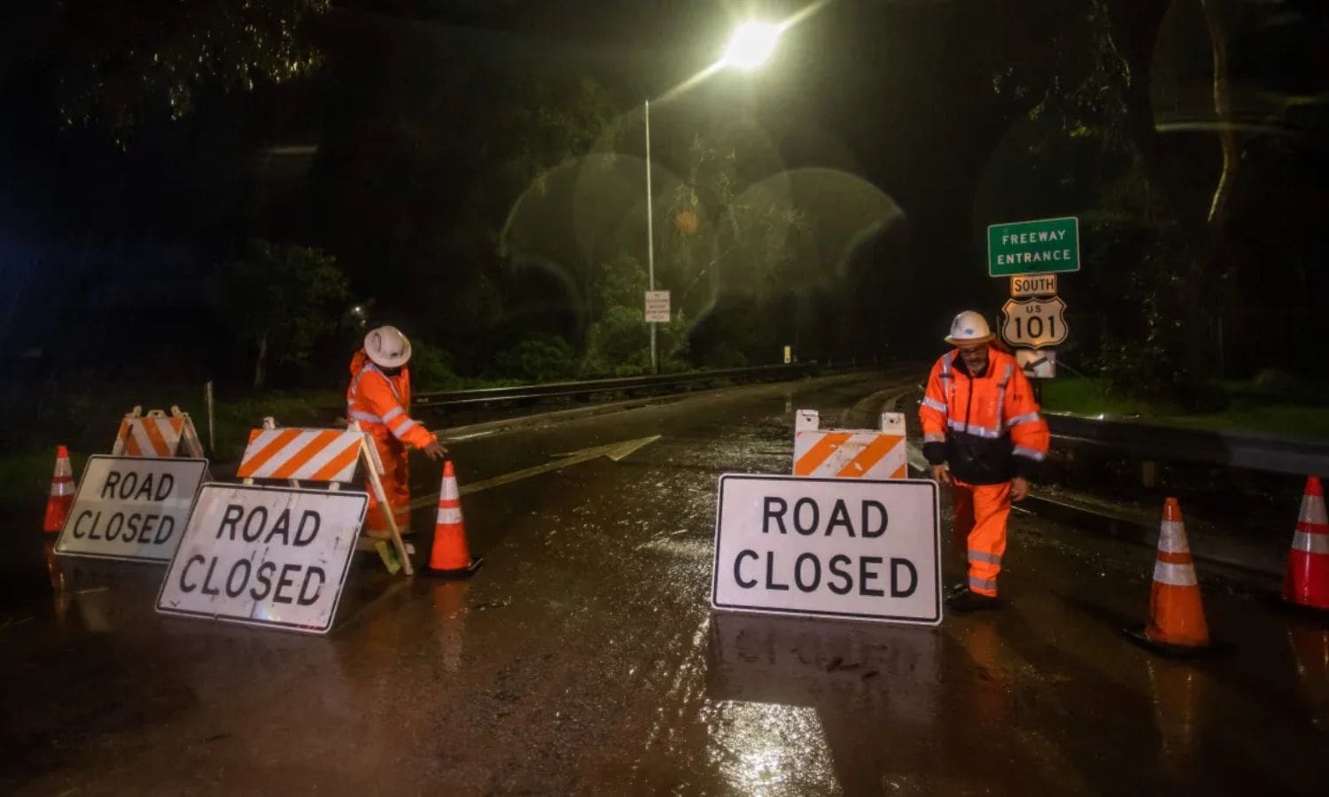 US Highway 101 Daytime Closure