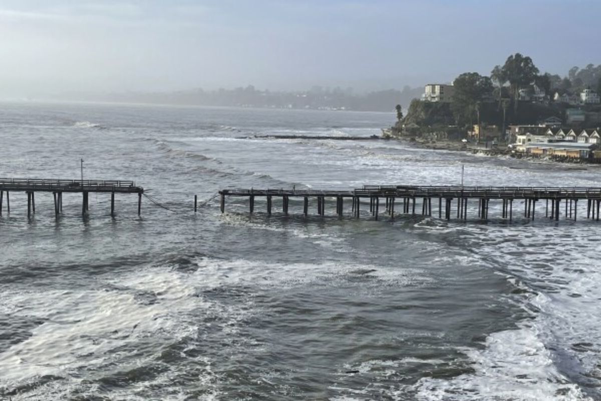 California Atmospheric River Fuels Storms