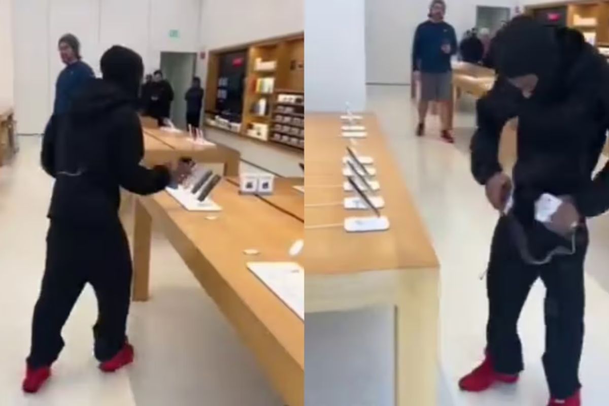 Man Arrested for Robbing 50 iPhones