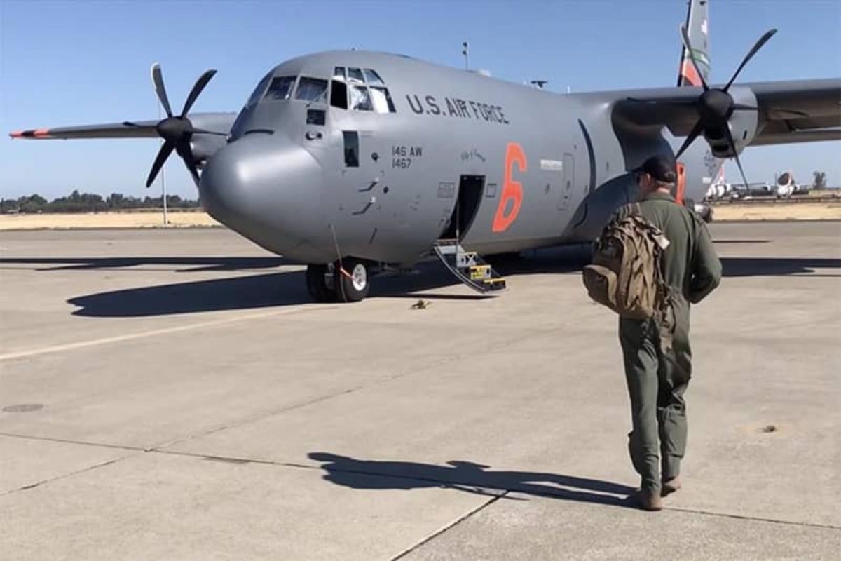 California National Guard Joins Texas Wildfire