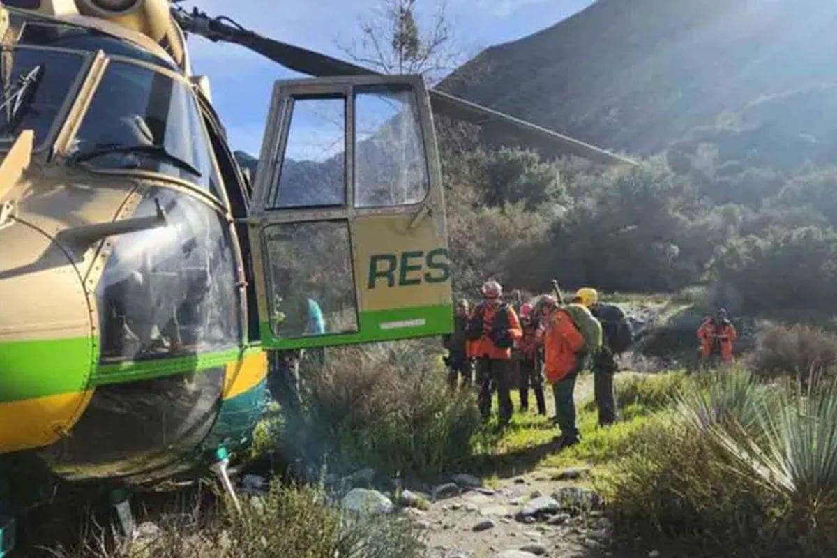 California woman swept away on hike