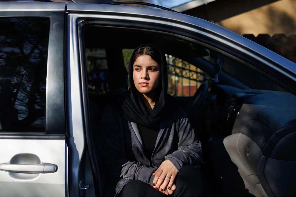 Afghan Women Driving Lessons