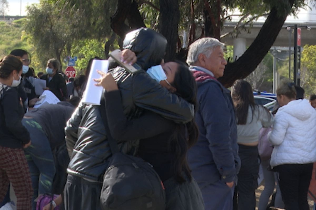 California Migrant Crossing