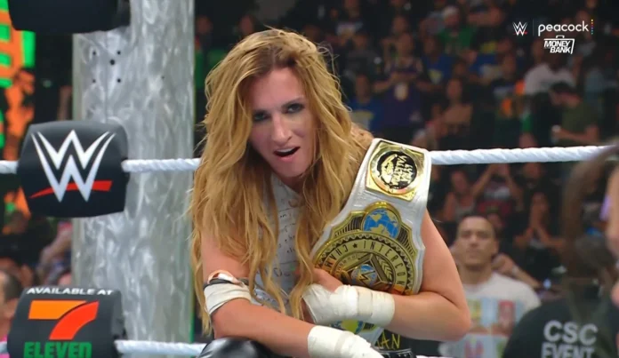 Becky Lynch wins WWE Intercontinental title at Money in the Bank