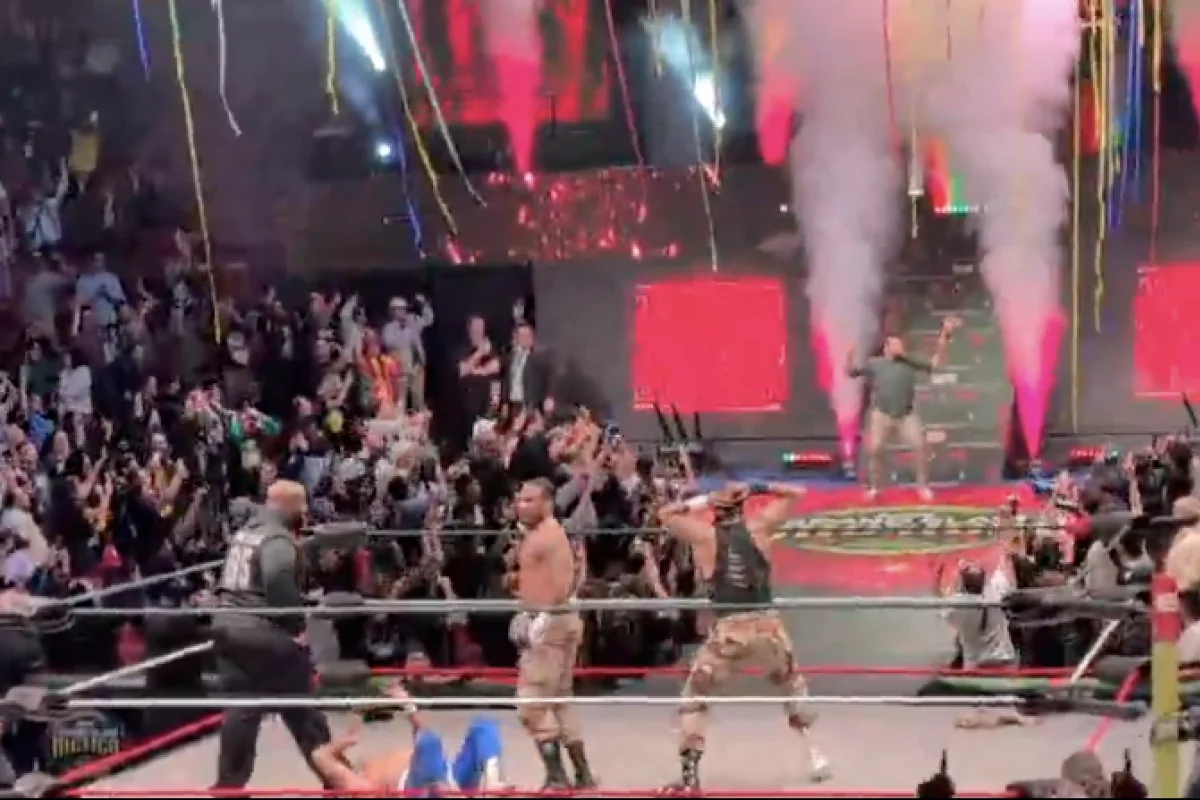 Bryan Danielson returns to AEW and saves Blue Panther