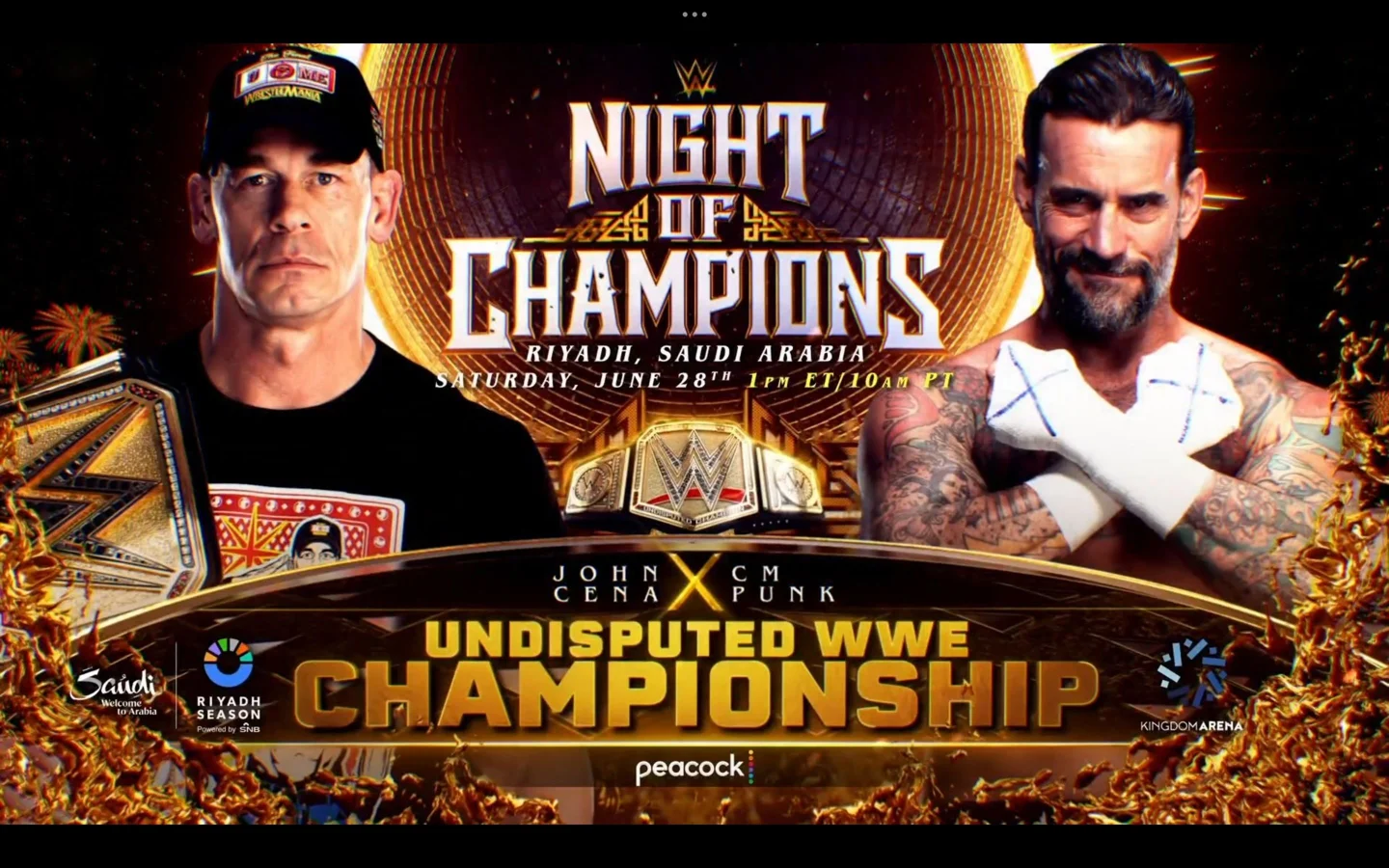 CM Punk and John Cena rivalry ending after Night of Champions 2025