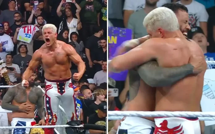 Cody Rhodes pins John Cena at Money in the Bank 2025
