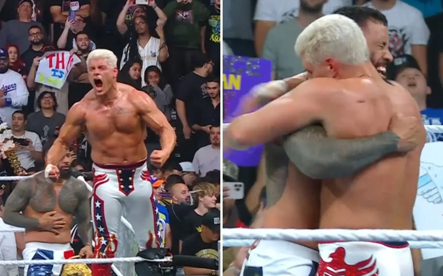 Cody Rhodes pins John Cena at Money in the Bank 2025