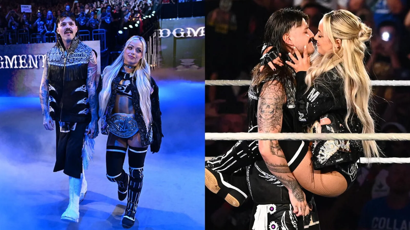 Dominik Mysterio and Liv Morgan backstage relationship on WWE Raw