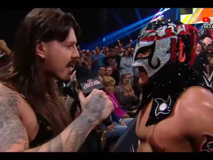 Dominik Mysterio challenges Octagon Jr. at WWE Worlds Collide 2025