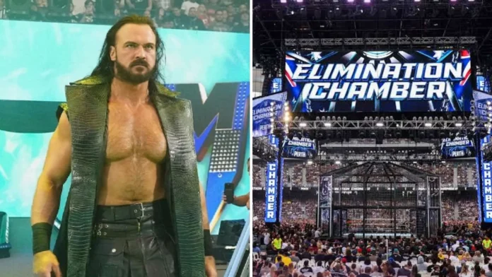 Drew McIntyre backstage reaction to Royal Rumble elimination