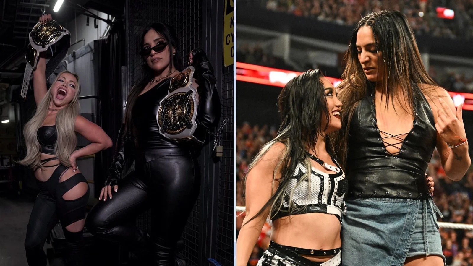 Liv Morgan WWE tag team title