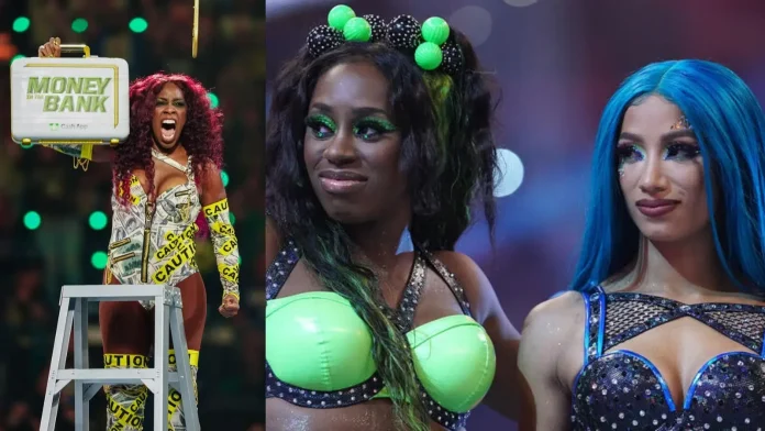 Mercedes Moné reacts to Naomi's WWE Money in the Bank win