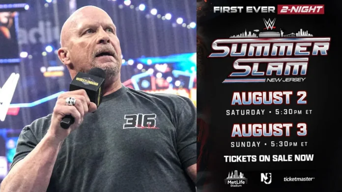 Stone Cold Austin SummerSlam comeback Stone Cold Austin SummerSlam comeback