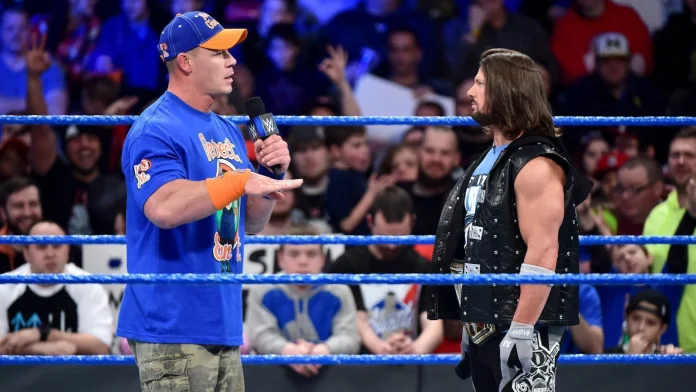 AJ Styles John Cena match