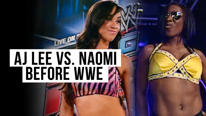 Becky Lynch AJ Lee Comparison