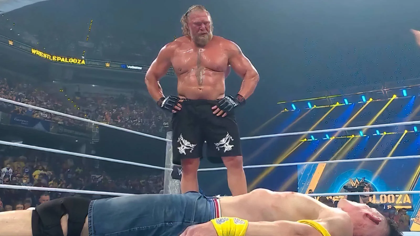 Brock Lesnar wrestling feud