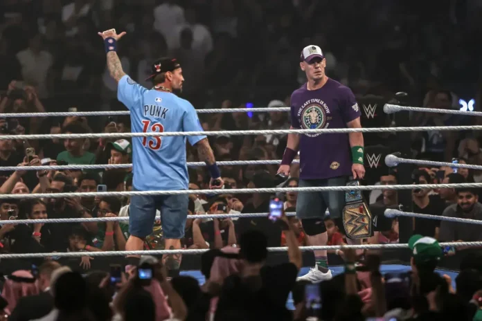CM Punk John Cena match