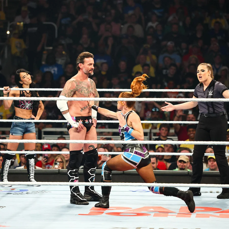 CM Punk AJ Lee Photoshoot