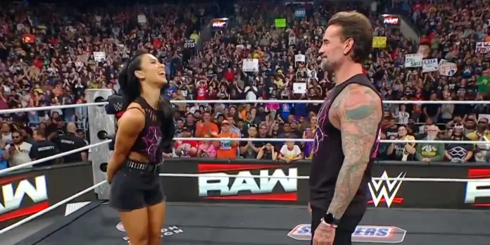 CM Punk AJ Lee Wrestlepalooza