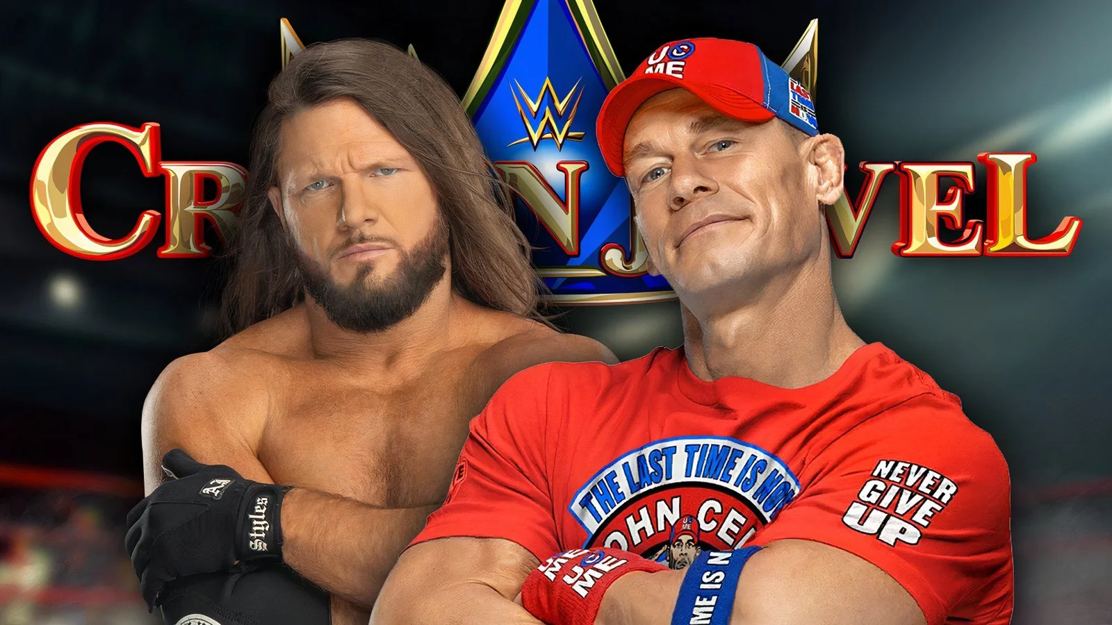 John Cena AJ Styles Match