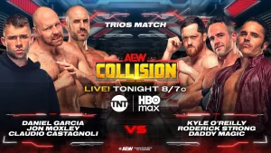 Jon Moxley References Shield Star, Leads Death Riders to Win on AEW Collision