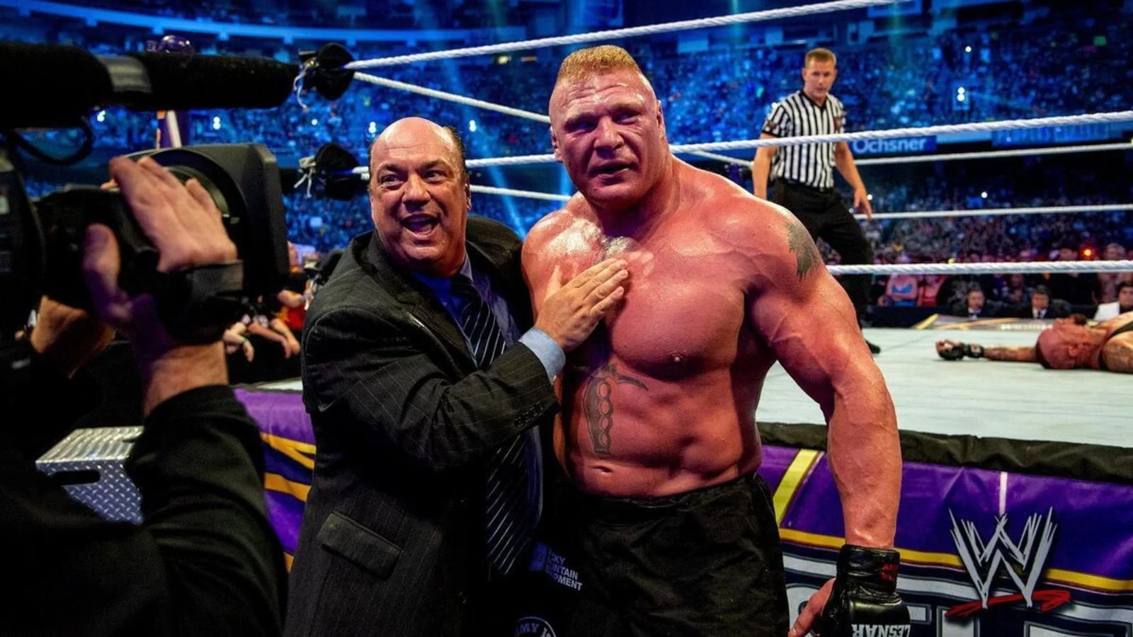 Paul Heyman Brock Lesnar reunion